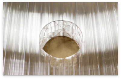 中空ポリカの穴あけ加工